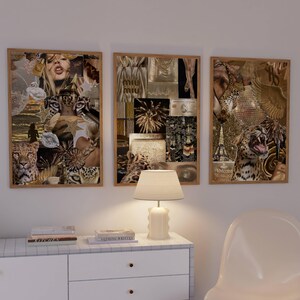 paris poster
golden girl poster
it girl aesthetic
leopard poster
animal print decor
animal print poster
new york poster