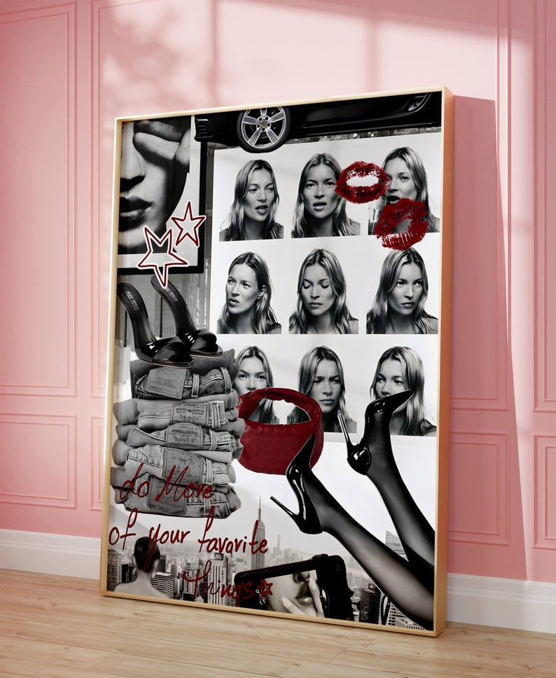 visualization board
vision board poster
CIAO print
fashion quote
collage kit
photo collage art
collage poster
manifestation board
fashion poster
femme fatale
burgundy poster
kate moss poster
red gallery
leopard poster
leopard print
animal print
lips poster
je taime poster
runway print
modelling print
model print
phone booth print
poster
be your own muse
leopard print
burgundy poster
burgundy decor
wine poster
magazine cover
fashion photo
cest la vie poster