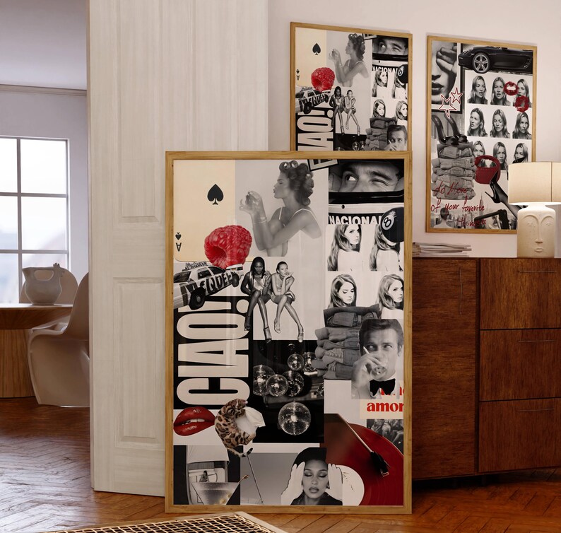 visualization board
vision board poster
CIAO print
fashion quote
collage kit
photo collage art
collage poster
manifestation board
fashion poster
femme fatale
burgundy poster
kate moss poster
red gallery
leopard poster
leopard print
animal print
lips poster
je taime poster
runway print
modelling print
model print
phone booth print
poster
be your own muse
leopard print
burgundy poster
burgundy decor
wine poster
 magazine cover
fashion photo
cest la vie poster