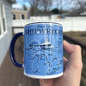 May include: A set of three ceramic mugs with a speckled, matte finish. The mugs are in shades of blue, green, and white. Each mug has a simple, modern design, perfect for coffee or tea.