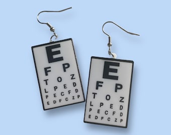 eye doctor earrings