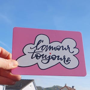 l'amour toujours - postcard