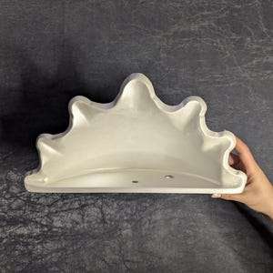 Shell Plaster, Wall Sconce - Vintage Inspired Lighting,the lighting device is included image 5