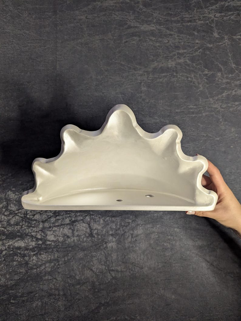 Shell Plaster, Wall Sconce - Vintage Inspired Lighting,the lighting device is included image 5
