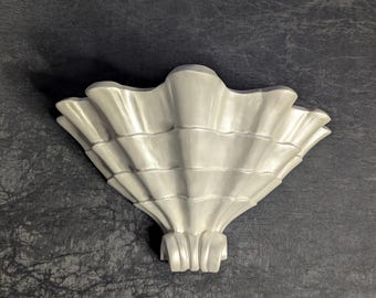 Shell Plaster, Wall Sconce - Vintage Inspired Lighting,the lighting device is included