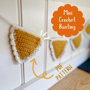 Mini Bunting Crochet Pattern