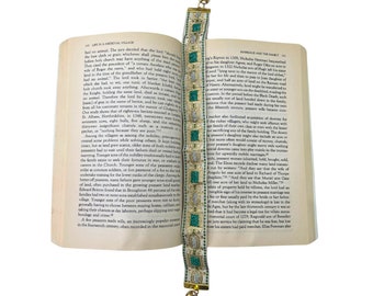 Fancy medieval bookmarks with charm