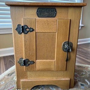 Oak Ice Box - Etsy