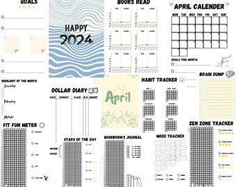 Bullet Journal 2024 April