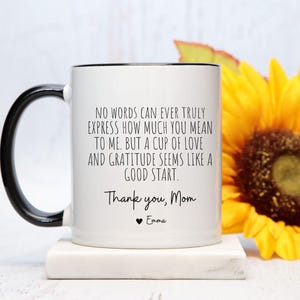 Personalized Mug for Mom, Mothers Day Mug, Custom Coffee Mug, Funny Mugs for Mom, Mothers Day Gift, Mom Birthday Gift, Mom Thank You Gift
