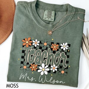 Custom Teacher Shirt, Personalized School Shirt, Personalized Teacher Shirt, Teacher Gift, Personalized, Teacher Gift, Back To School Shirt