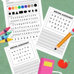 Preschool Assessments - Etsy