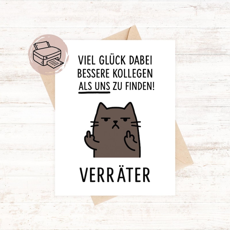 Karte für kollegin abschied - Etsy.de