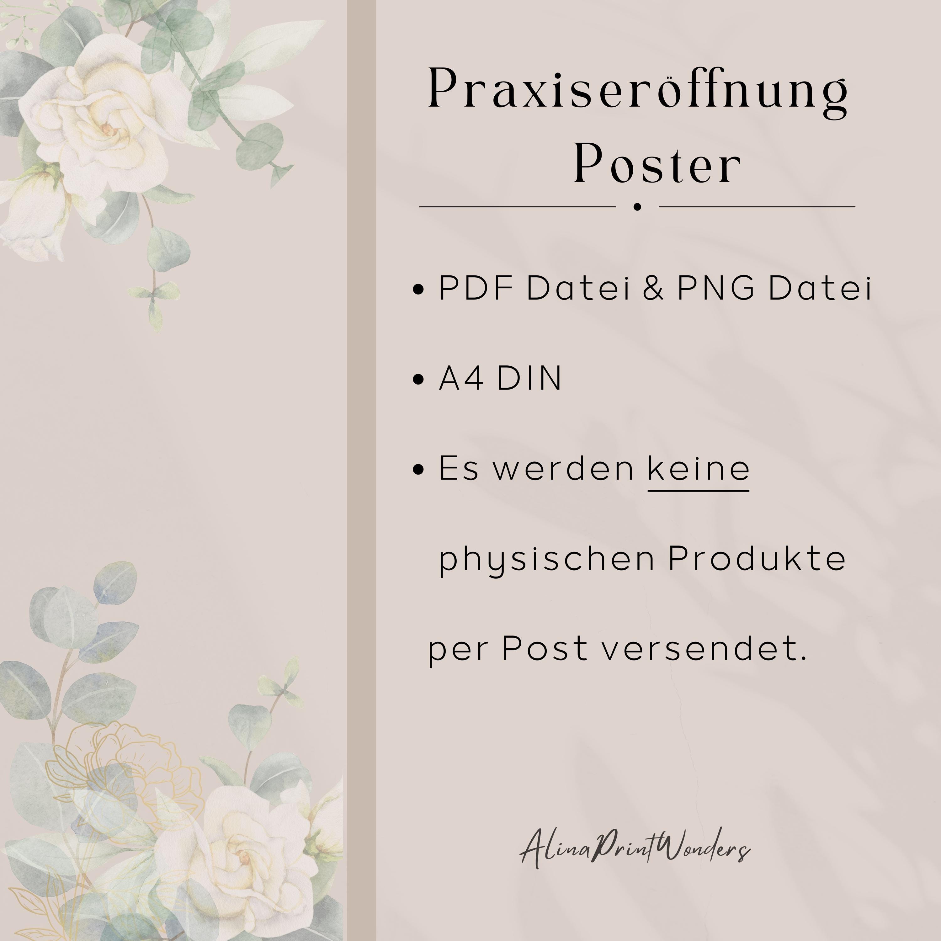 Poster zur Praxiseröffnung, Geschenkidee zur Praxiseröffnung ... Poster zur Praxiseröffnung, Geschenkidee zur Praxiseröffnung ...