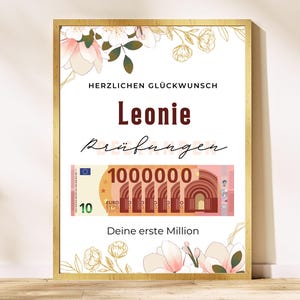 Regalo personalizzabile per esami superati, regalo esame, regalo in denaro per laureati, idea regalo esame superato