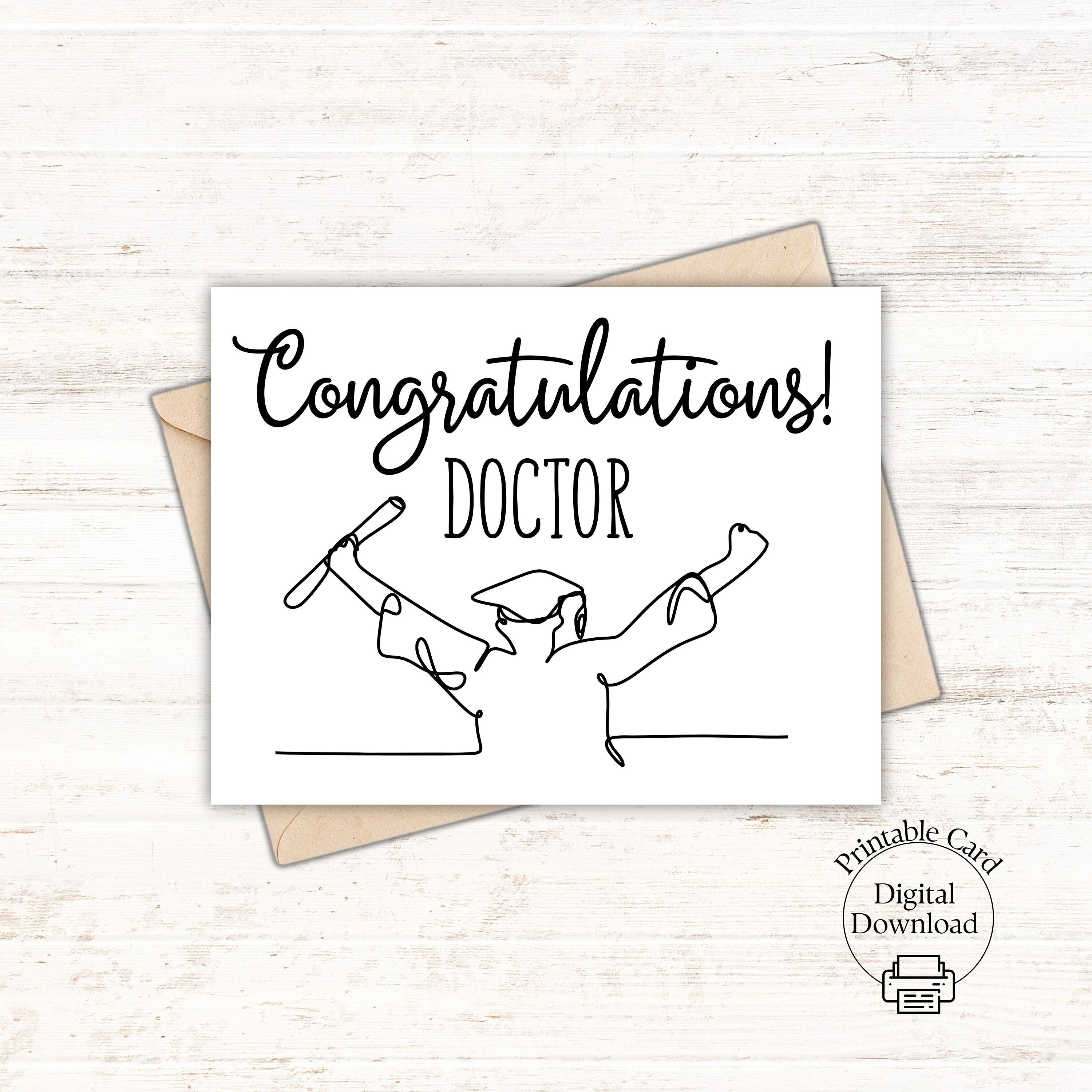 AFIE Biglietto Di Auguri Per Laurea Con Busta – 'Sincere Congratulazioni' Con Motivo Cappello, FSC, Made In Europe - 3
