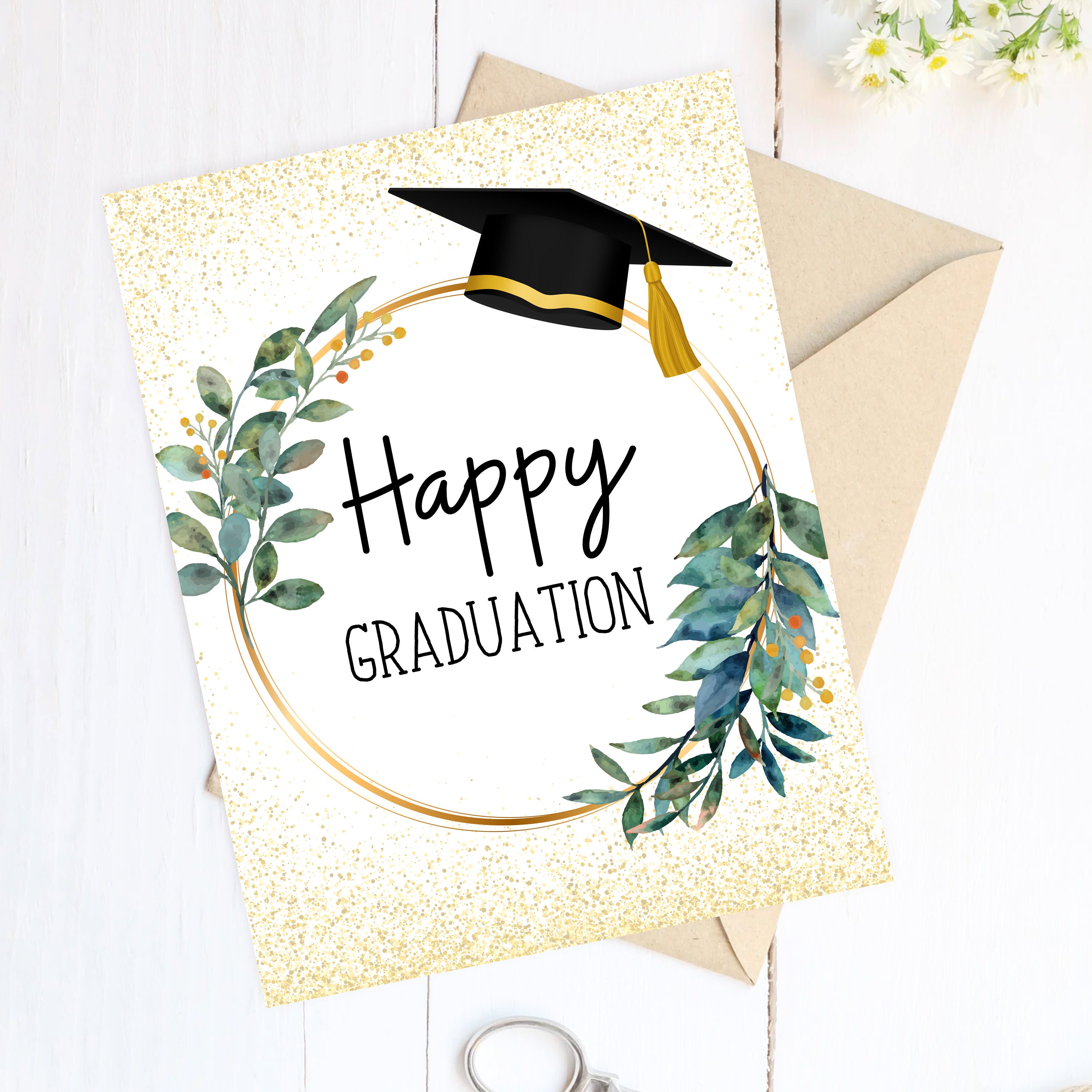 Graduation Card, Congratulations Card, Graduation Gifts, Bachelor's ...