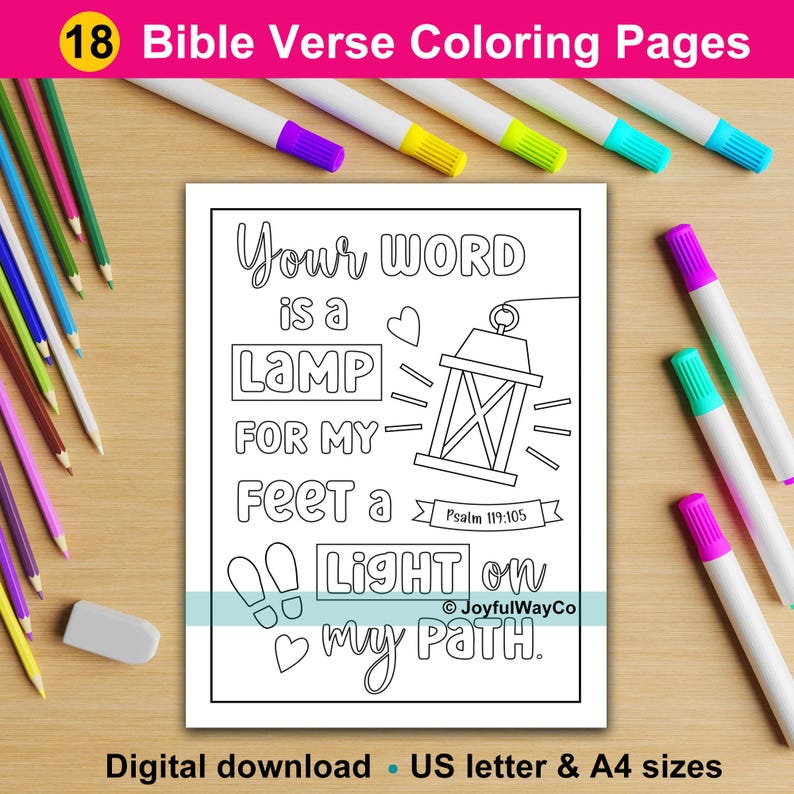 Your word is a lamp for my feet a light on my path. Psalm 119:105