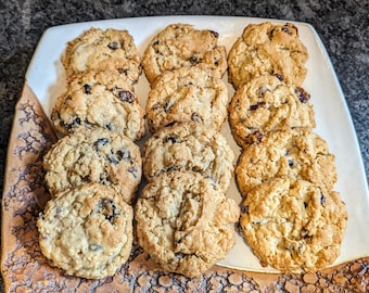 Oatmeal Raisin CRANBERRY Cookies.