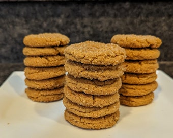 18 Soft, Spicy, Ginger Cookies party size