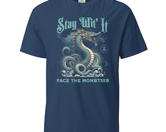 Camiseta con gráfico de dragón: camiseta motivadora con estilo urbano