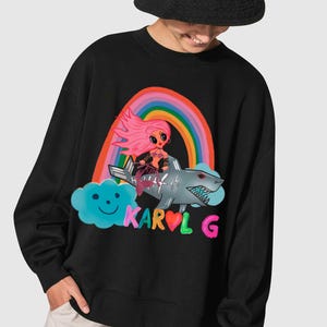 In My Bichota Era Karol G PNG, MSB Forever Tour Shark Shirt, Mermaid ...