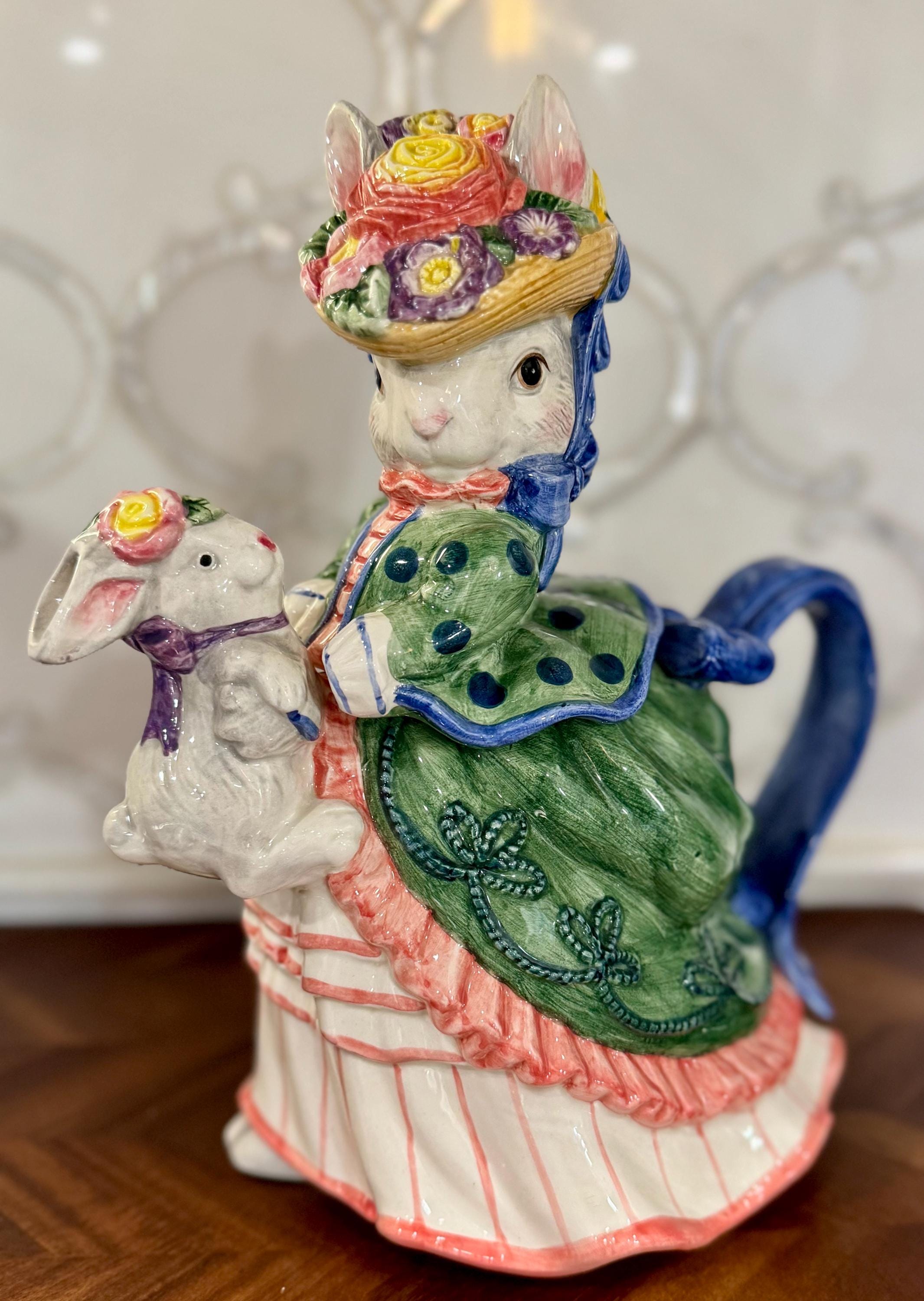 Fitz Floyd Pitcher - Etsy