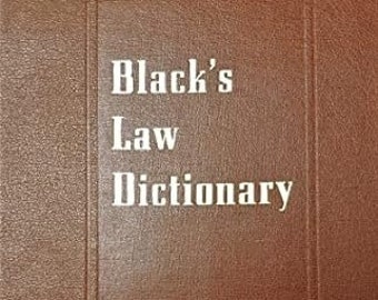 blacks law dictionary 4th edition