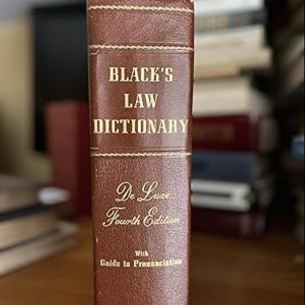 blacks law dictionary 4th edition