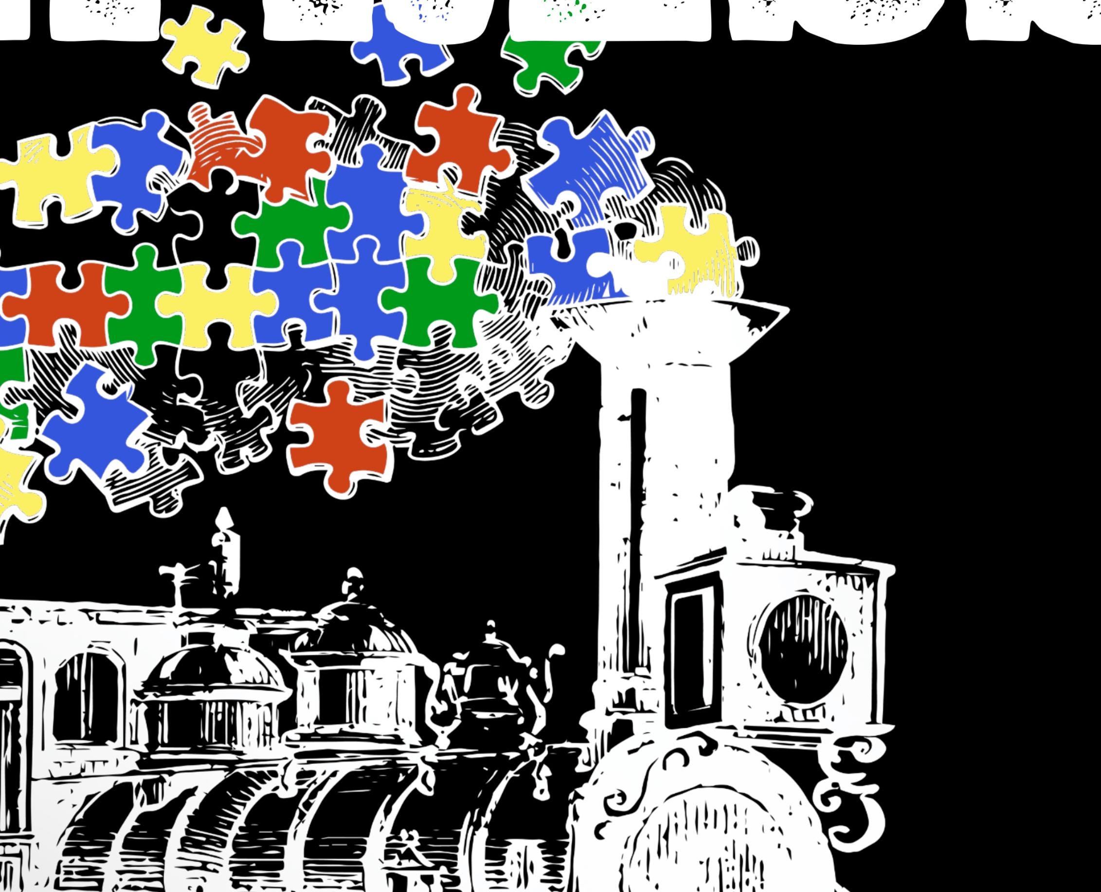 Autism Express Awareness PNG, Puzzle Train Design (digital File) - Etsy
