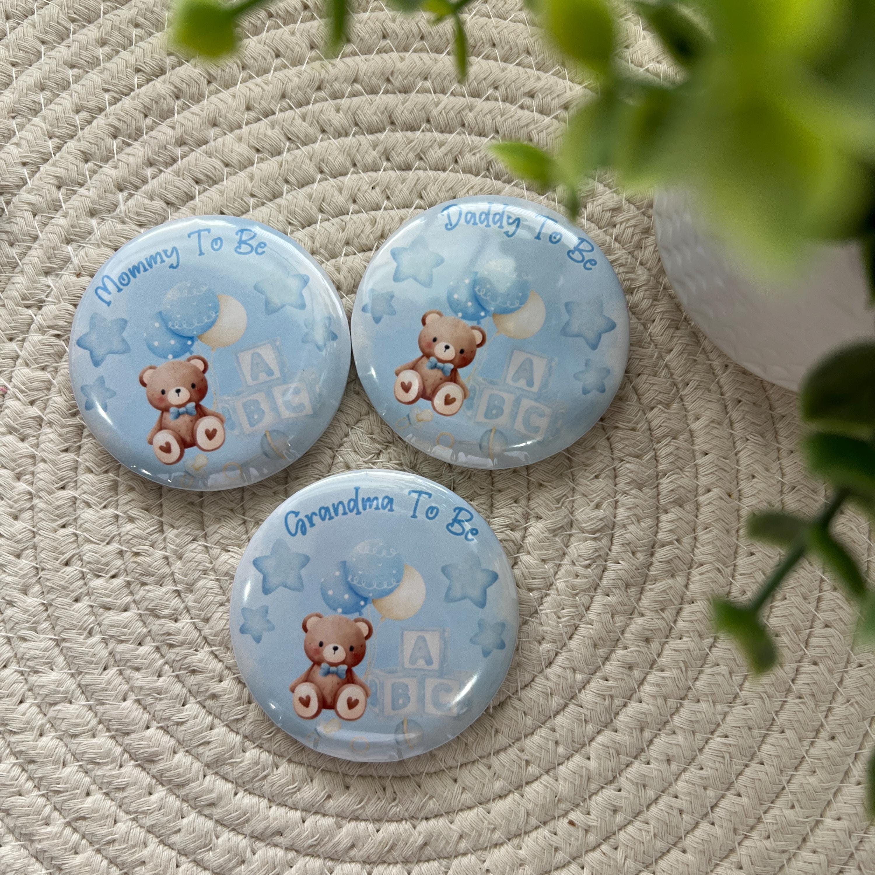 Pin Beby Custom Baby Shower Pin Button, Mommy to Be Baby Shower Pin Button ...