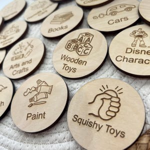 Toy Box Storage Tags, Personalized Wooden Toy Labels, Ikea Trofast wooden labels,Wooden Toy Box Tags,Toy Box Storage Tags For Playroom Decor