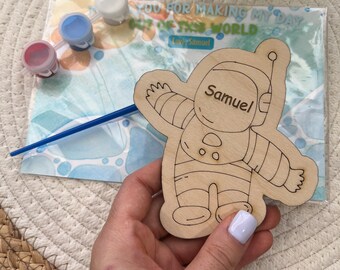 Astronaut Birthday Party Favor Magnet Astronaut Craft Kit For kids Astronaut Birthday Party favors Birthday Party Favors Bags Kids DIY Craft