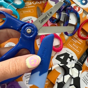 Custom Fiskars Scissors For Kids, Personalized Fiskars Children Scissors, Personalized Student Scissors, Custom Kids Back To school Supplies