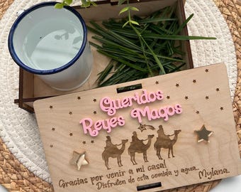 Three Wise Men Tray For Kids, Three Wise Men Box, Three Wise Men Day, Wise Men Snack Tray For Kids, Holiday Treat Tray, Christmas Eve Tray.