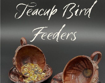 Teacup Birdfeeder