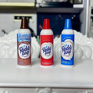 Miniverse Compatible Whipped Cream for Barbie’s 1:6 doll food Miniverse refill Miniverse remix