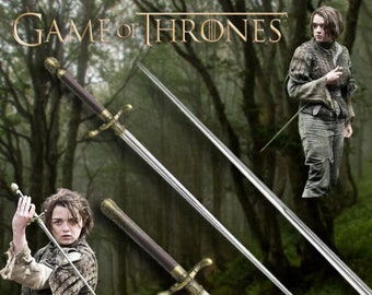 Game of Thrones Arya Stark Needle Replica Sword Long sword Best Birthday & Anniversary Gift, Gift for him, Christmas Gift, Gift.