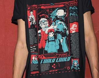 Unisex, Haruko Haruhara Shirt -flcl Shirt,flcl Tshirt,flcl T Shirt