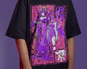 Camiseta Gato Gatomon, Gatomon Negro