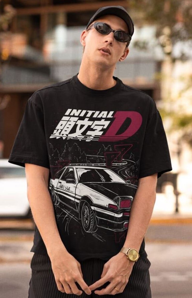 Initial D Vintage Shirt - Etsy