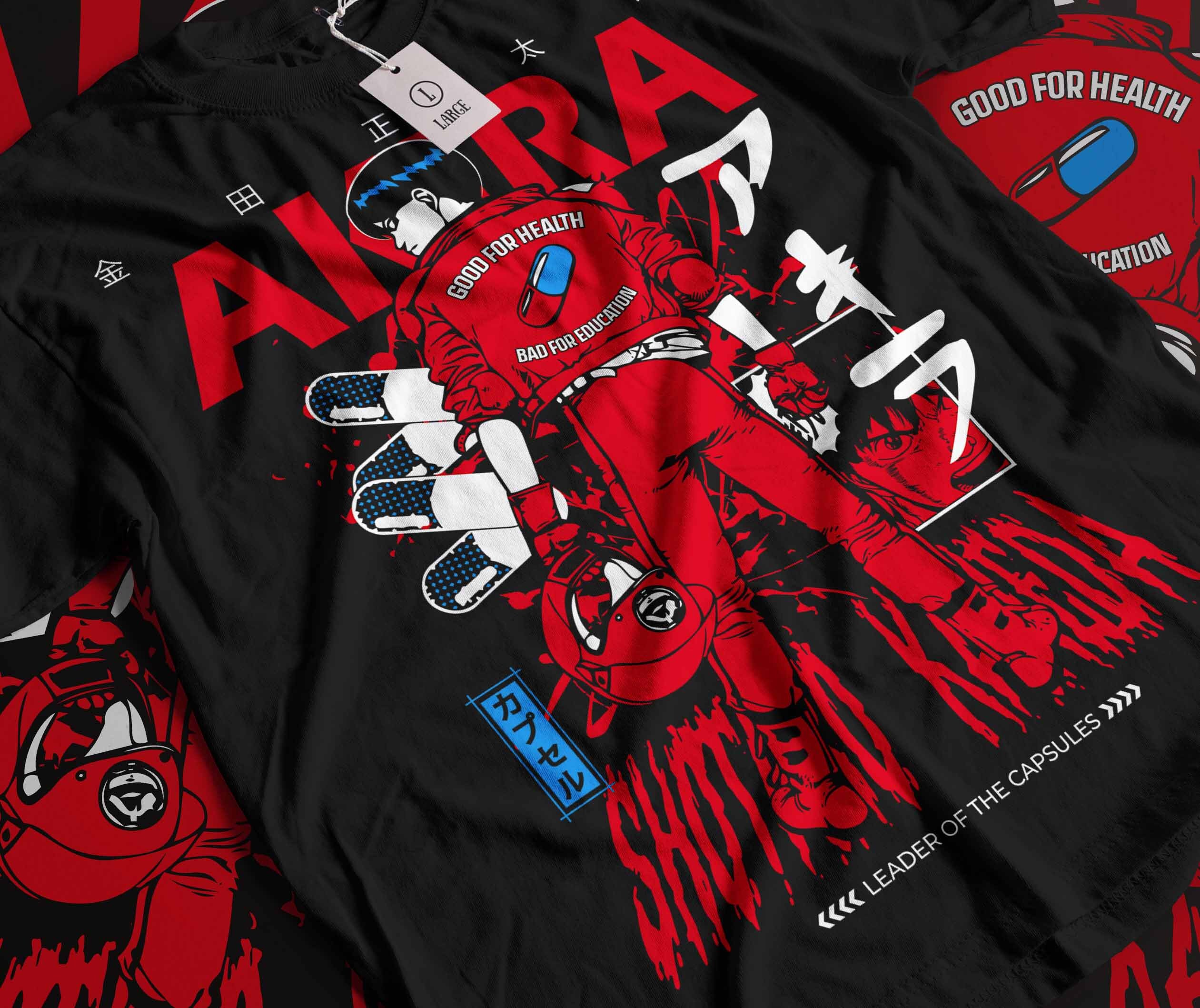 Akira Tshirt - Etsy Canada Akira Tshirt - Etsy Canada