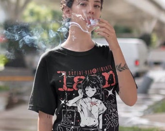 SERIAL EXPERIMENTS LAIN シャツ、クラシック レイン岩倉 T シャツ