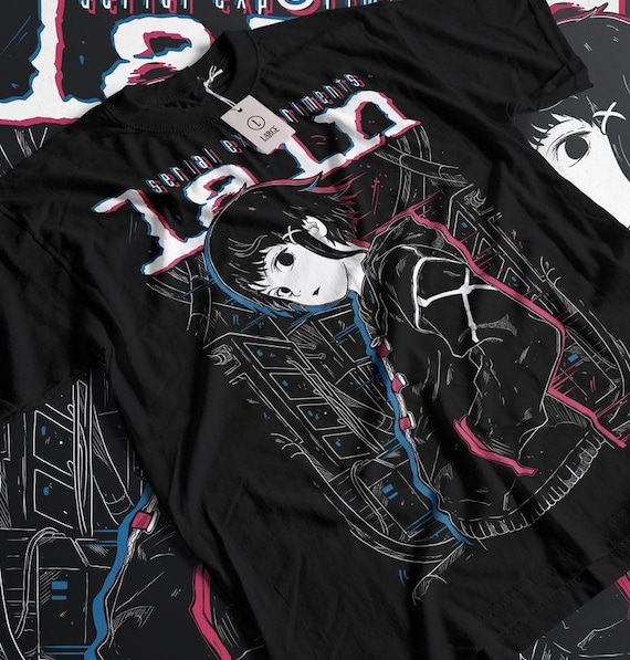 Lain Iwakura Shirt, Lain Shirt, Serial Experiments Lain shirt, Anime Shirt, Streetwear, Anime Manga Shirt, Anime Graphic Tee,
