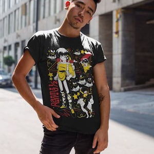 Unisex Ranma Saotome Anime T-Shirt, Genma Panda Manga Shirt