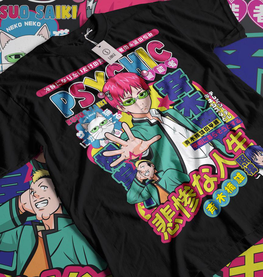 斉木楠雄のψ難 tシャツ - Etsy 日本