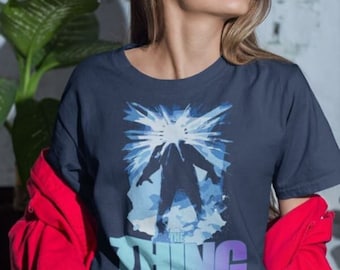 Unisex The Thing Movie T-Shirt, John Carpenter Horror Film Shirt