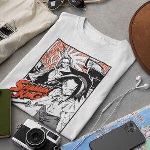 Shaman King Yoh Asakura T-Shirt, Anime Shirt, Manga Shirt, Japanese Shirt