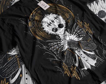 Unisex Japanese mobile game T-Shirt, Villains Tee Shirt
