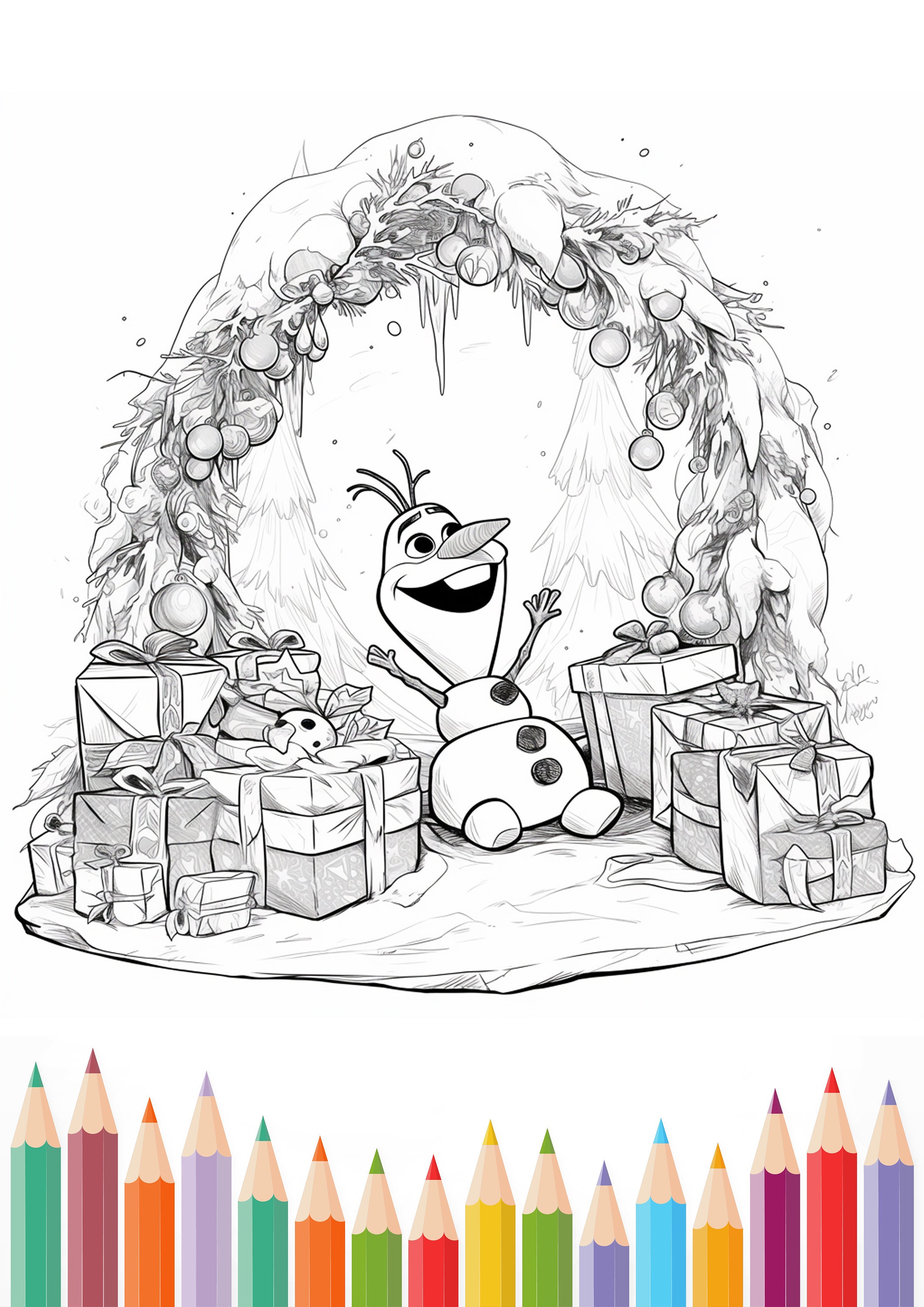 Coloring Pages, Frozen Coloring Book, Digital Art, Frozen Coloring ...